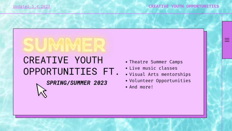 Creative Youth Opps 1