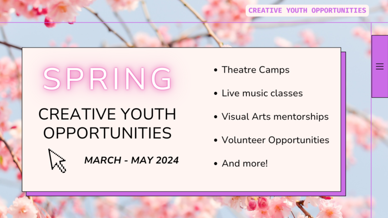 Creative Youth Opps