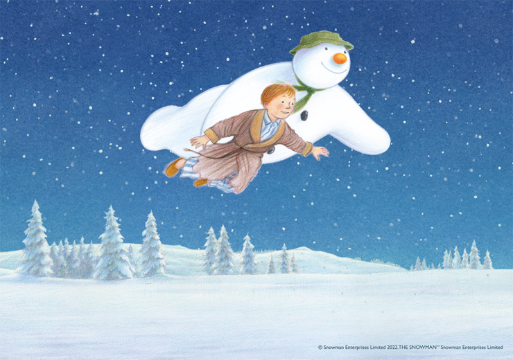 The Snowman Flyingwithcreditline1200