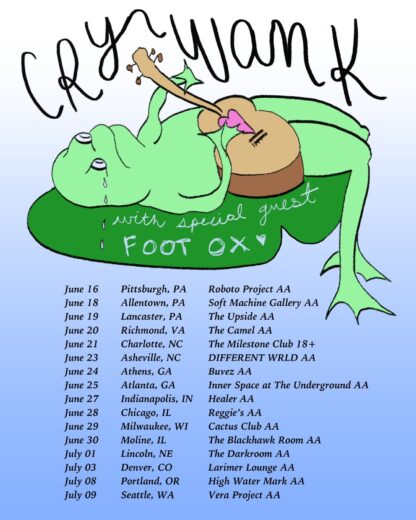 Foot ox is currently on tour with crywank heres the dates v0 8wqrw0gf5t6b1 1988511531
