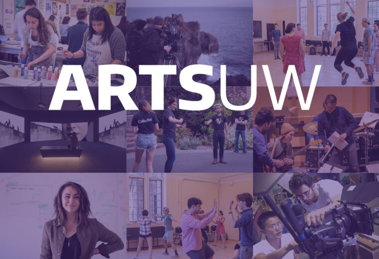 Arts UW launch image with logo for IG
